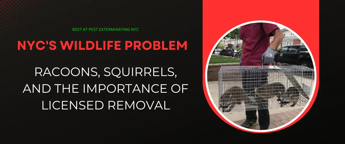 NYC’s Wildlife Problem: Racoons, Squirrels, and the Importance of Licensed Removal