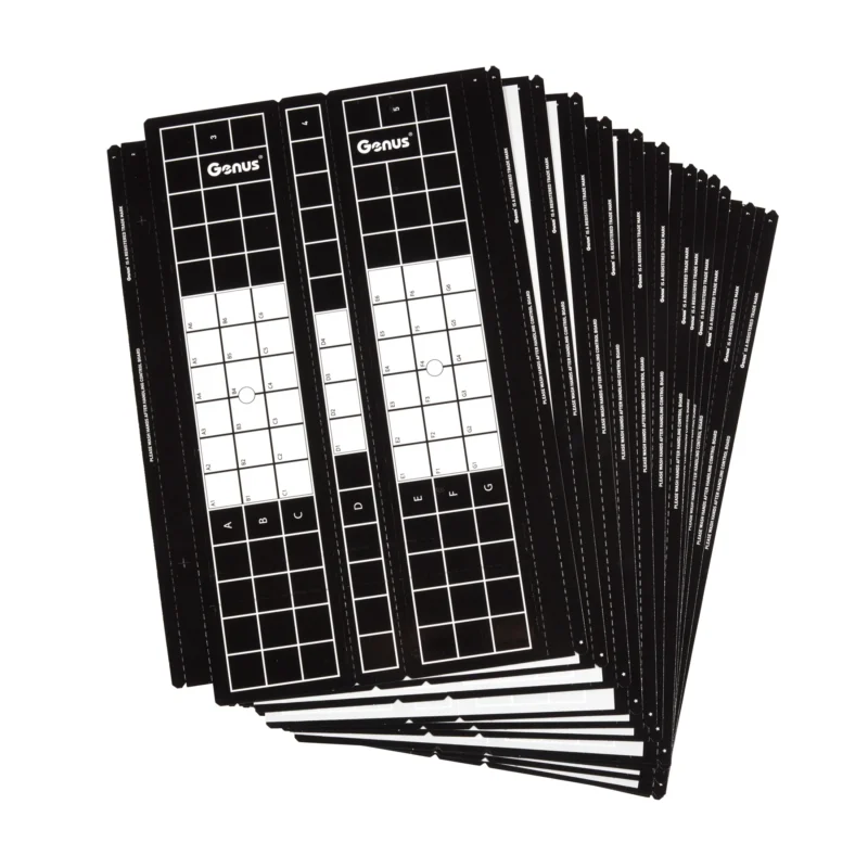 Genus Glue Boards Black 11.13"x16.5"-12/Pk5 1506366