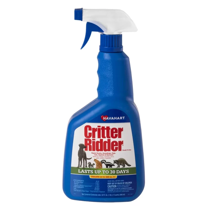 Critter ridder sprayer