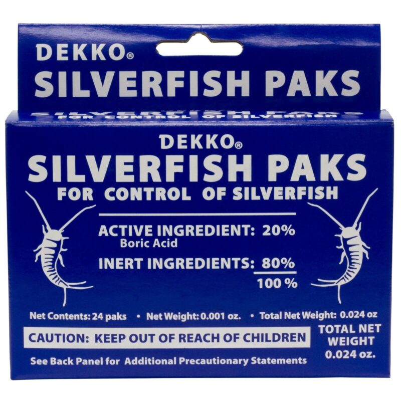 Dekko Silverfish Packs Box/24