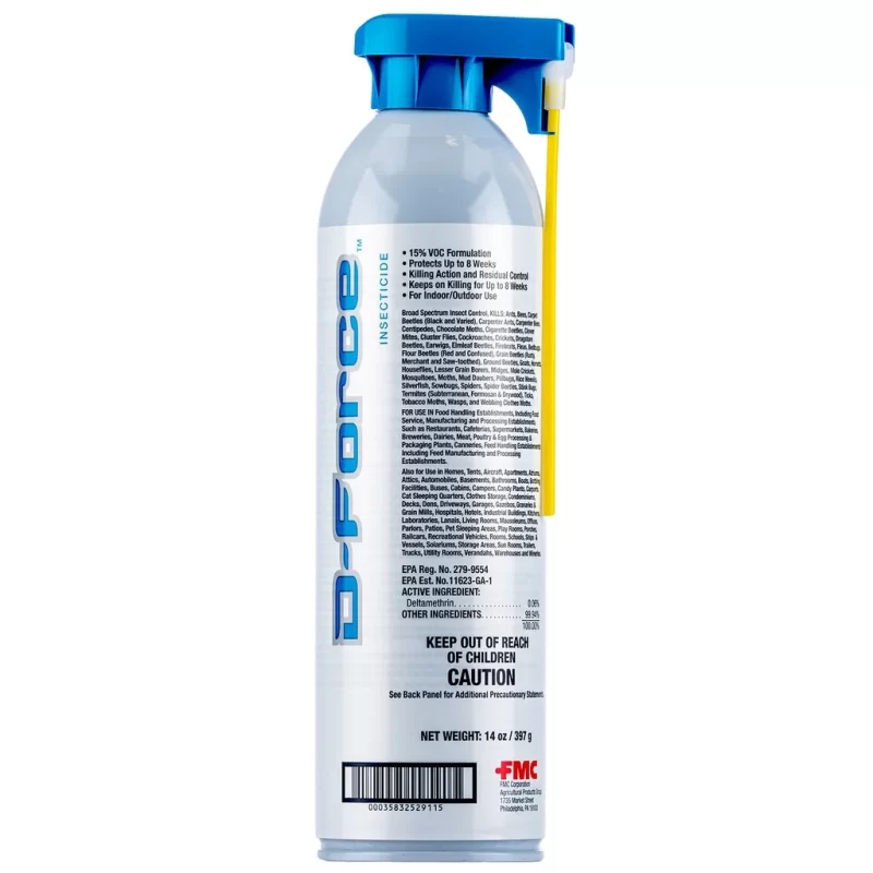 D-Force INSECTICIDE 14 OZ Each- EPA# 279-9554