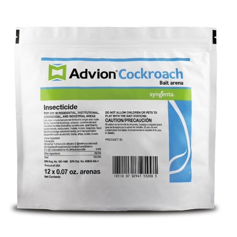 Advion Cockroach Bait Arena 12 X 1.98 GM Stations/Bag