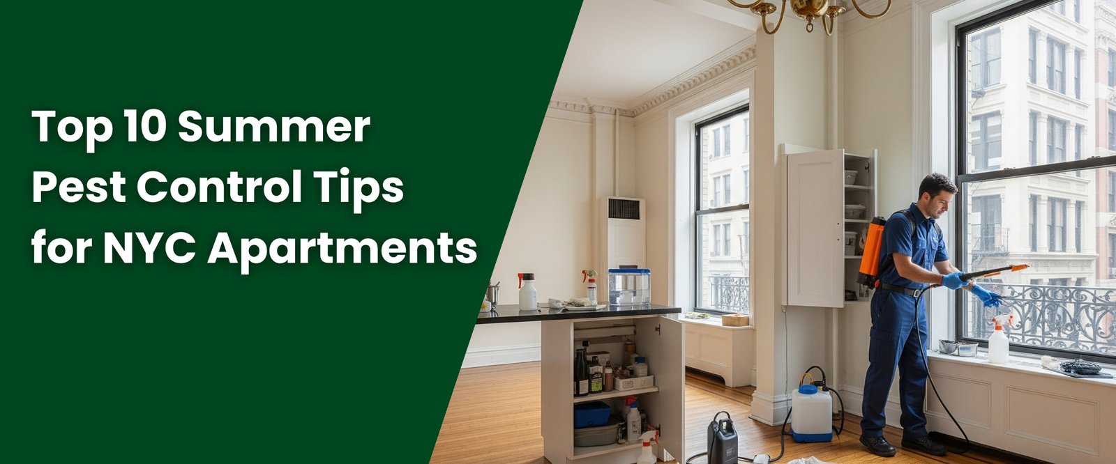 Top 10 Summer Pest Control Tips for NYC Apartments