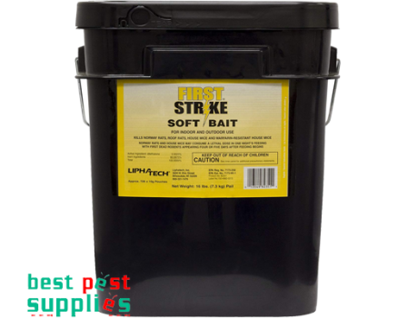 First Strike Soft Bait Rodenticide - 1 large pail (16 lbs.) - Best Pest ...